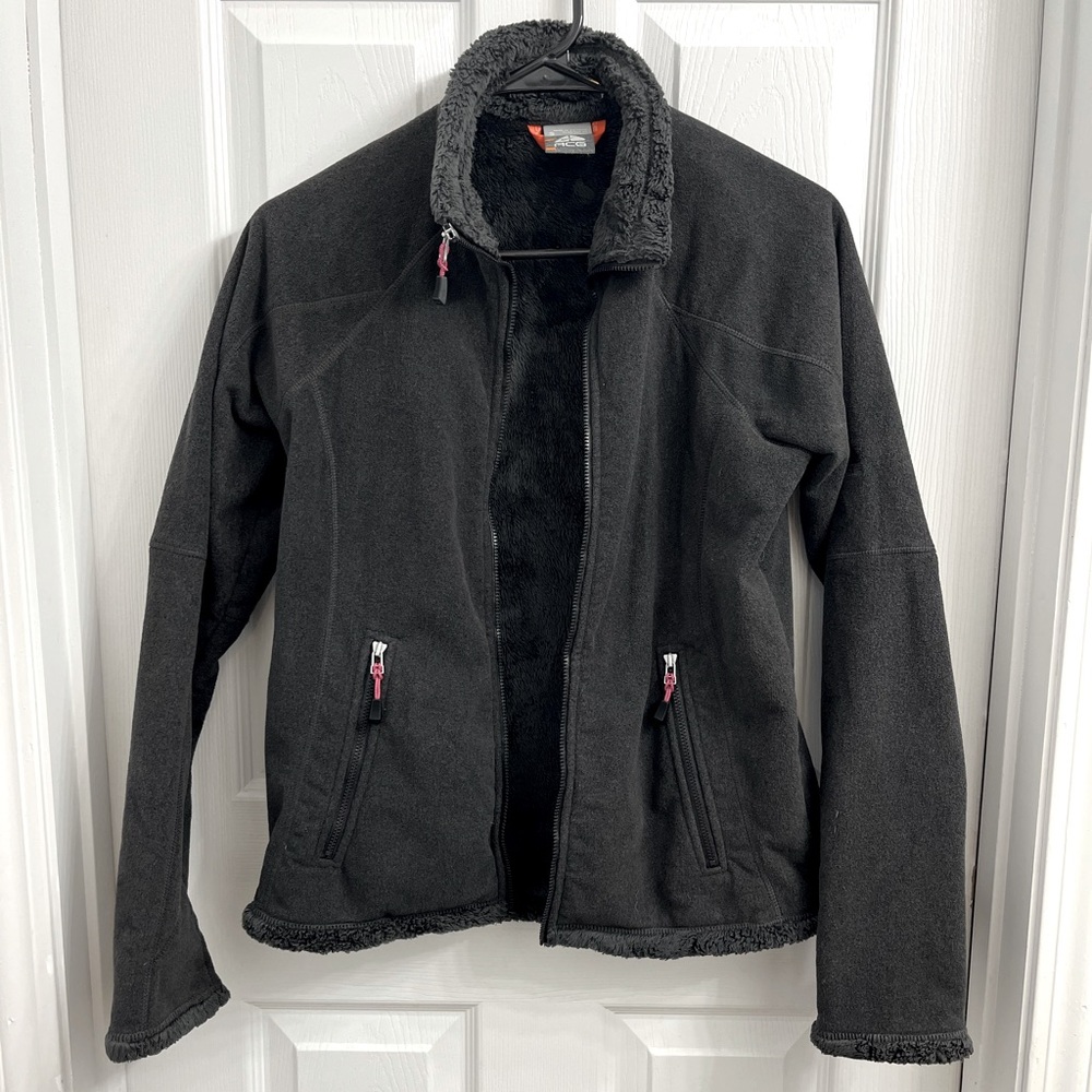 ACG new without tags, S zip front fleece.